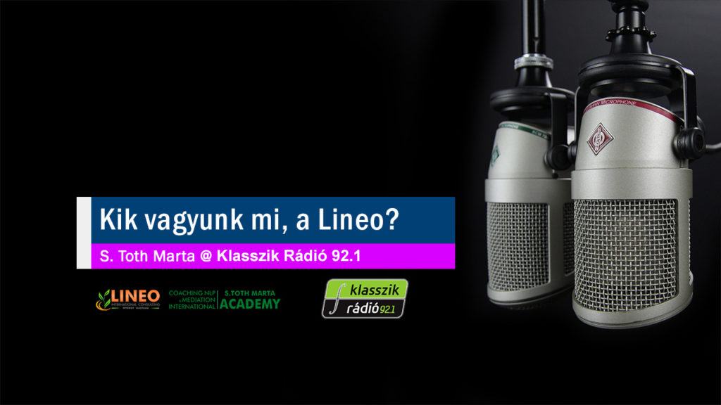 Kik vagyunk mi, a Lineo? S. Toth Marta @ Klasszik Rádió