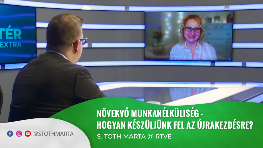 Növekvő munkanélküliség - Hogyan készüljünk fel az újrakezdésre? S. Toth Marta @ Háttér Extra, RTVE