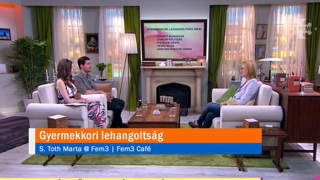 Gyermekkori lehangoltság. S. Toth Marta @ Fem3 Café
