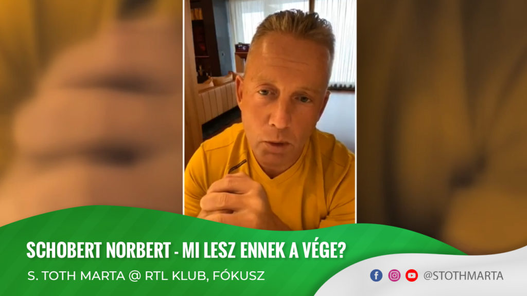 Schobert Norbert - Mi lesz ennek a vége? S. Toth Marta @ RTL Klub, Fókusz